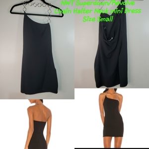 NWT Superdown/Revolve Chain Halter neck dress